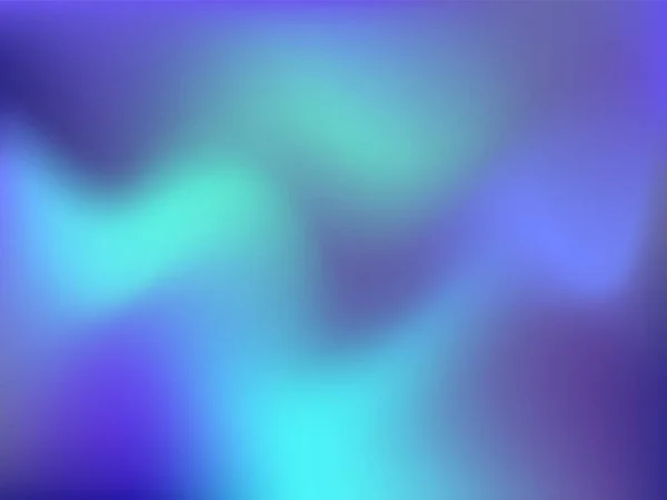 Fond Holographique Maille Brillante Lisse Avec Motif Futuriste Flou Vecteur — Image vectorielle