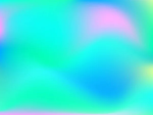 Holographischer Hintergrund Helle Glatte Maschen Verschwimmen Mit Futuristischen Mustern Rosa — Stockvektor