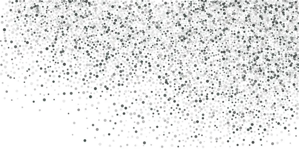 銀の輝きのコンフェッティ 光の背景 白い抽象的な質感 ベクトル抽象グラフィックデザイン 新年のクリスマス シルバーの輝きの背景 ベクトルエレガントな招待テンプレート — ストックベクタ
