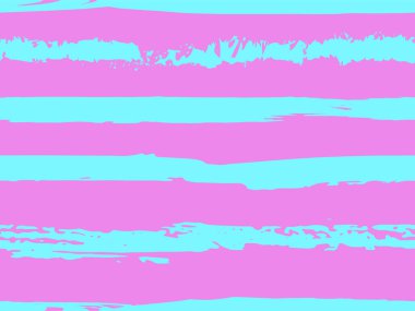 Renkli çizgilerle fırçayla boyanmış son moda suluboya deseni. Moda, soyut, pürüzsüz bir model. Moda tarzının bir örneği. Soyut doku. Grunge 'un geçmişi. Vektör.