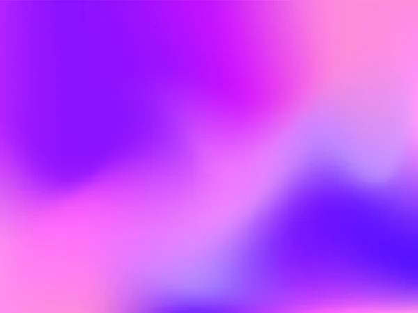 Fond Holographique Maille Brillante Lisse Avec Motif Futuriste Flou Vecteur — Image vectorielle