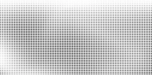 Halbtongepunkteter Hintergrund Schwarze Punkte Modernem Stil Auf Weißem Hintergrund Vintage — Stockvektor