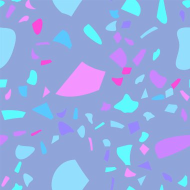 Kırsal terrazzo döşeme vektörü pankart tasarımı için pürüzsüz. Grafiksel modern model. Vektör illüstrasyonu. 