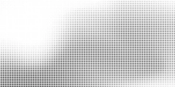 ハーフトーンの点線の背景 白い背景にモダンなスタイルの黒い点 デザインコンセプトのヴィンテージイラスト モダンなテクスチャ ポルカドットスタイルのテクスチャ — ストックベクタ
