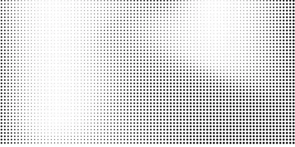 Fond Pointillé Demi Ton Pois Noirs Dans Style Moderne Sur — Image vectorielle