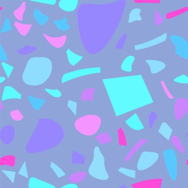 Kırsal terrazzo döşeme vektörü pankart tasarımı için pürüzsüz. Grafiksel modern model. Vektör illüstrasyonu. 