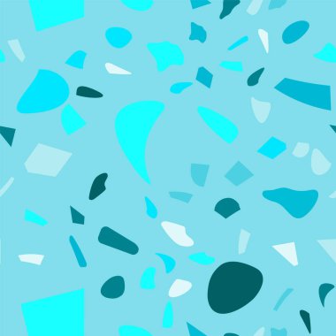 Kırsal terrazzo döşeme vektörü pankart tasarımı için pürüzsüz. Grafiksel modern model. Kusursuz vektör arkaplanı.