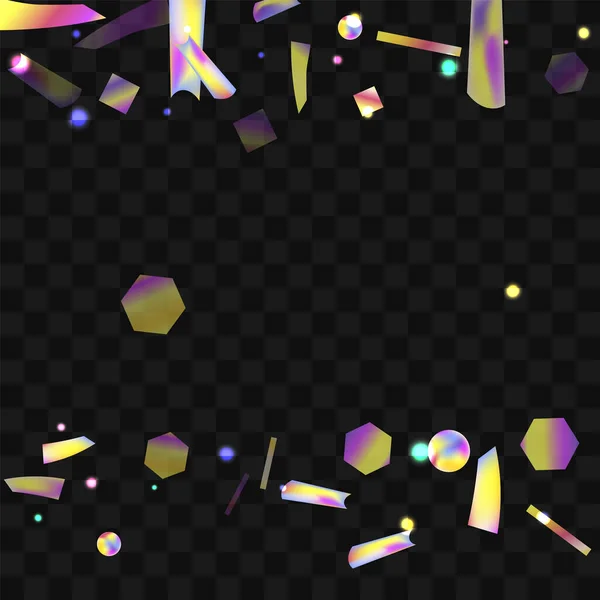 Hologram Confetti Bra Design För Alla Ändamål Mall För Banderoll — Stock vektor