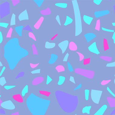 Kırsal terrazzo döşeme vektörü pankart tasarımı için pürüzsüz. Grafiksel modern model. Kusursuz vektör arkaplanı.