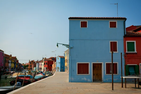 Burano eiland, Italië — Stockfoto