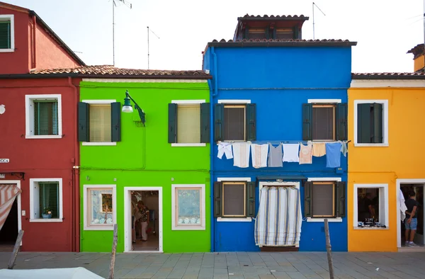 Île de Burano, Italie — Photo