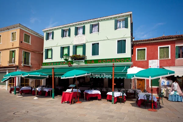 Burano-sziget, Olaszország — Stock Fotó