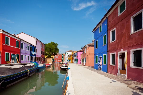 Burano eiland, Italië — Stockfoto