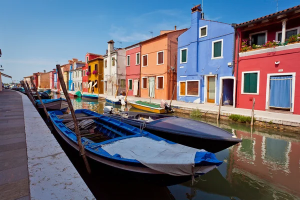 Burano eiland, Italië — Stockfoto