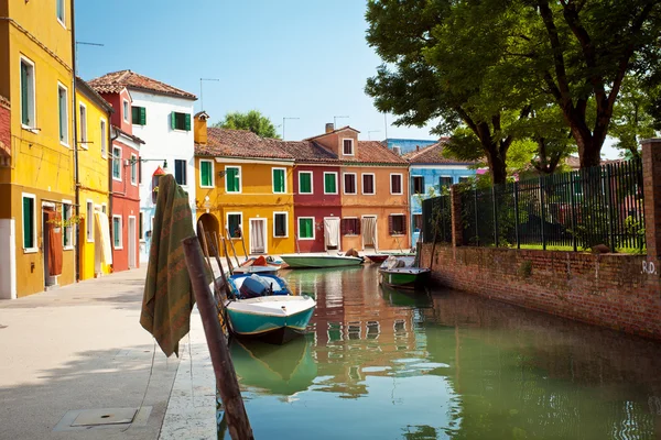 Burano eiland, Italië — Stockfoto