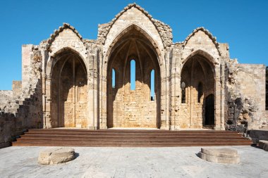 Rodos adasındaki Burgh Kilisesi 'nin Bakire Meryem' i
