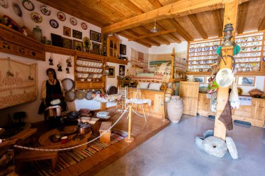 Daha önce yaşamış insanların yaşadığı oda, Rodos, Yunanistan