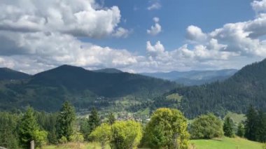 Dağ manzaralı 4k video görüntüsü