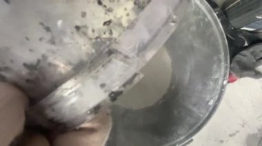 Bina karışımının bileşenlerini birleştirme süreci