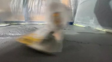 Dekoratif bir mikro çimento döşeme