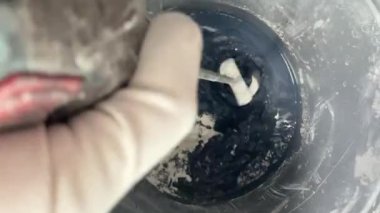 Bina karışımının bileşenlerini birleştirme süreci