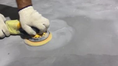 Dekoratif mikro çimento için zemin öğütme