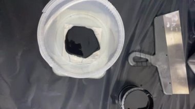 Bina karışımının bileşenlerini birleştirme süreci