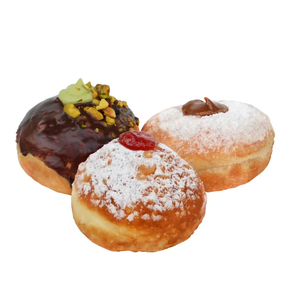 Sufganiyot - Donuts für Chanukka — Stockfoto