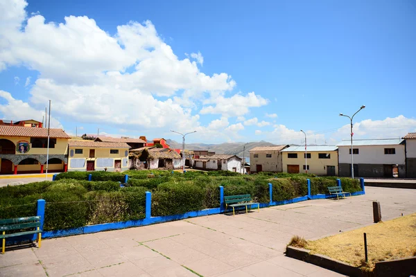 Peru - a little town of Pampamarca — Stock Photo, Image