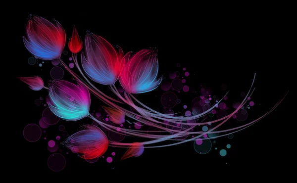 parlak neon buket