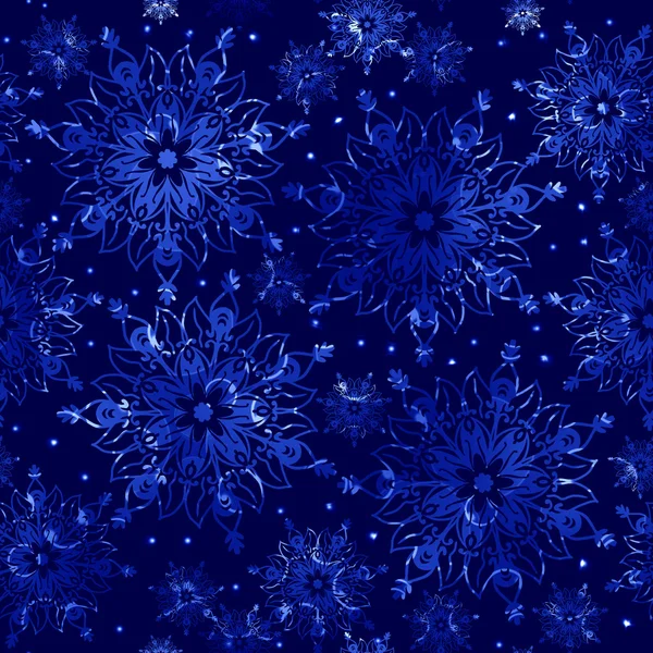 빛나는 블루 패턴 — 스톡 사진