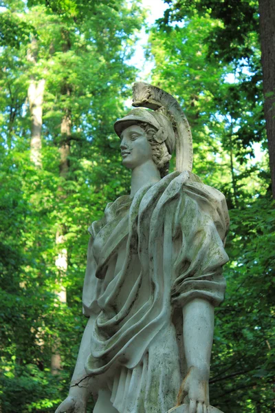 Rzeźba "Minerwa" fragmentu — Zdjęcie stockowe