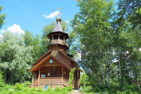 Храм Святого Серафима Vyritsky — стокове фото