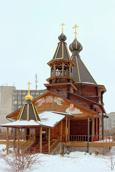 Templet our lady of troeruchnitsa. Moskva — Stockfoto