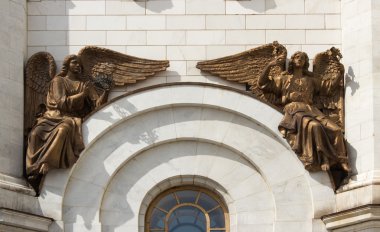 Moskova'da kurtarıcı İsa Tapınağı kısma