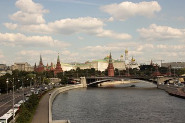 kremlin, Moskova ve Moskova Nehri