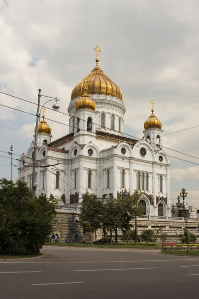 Собор Христа Спасителя в Москве — стоковое фото