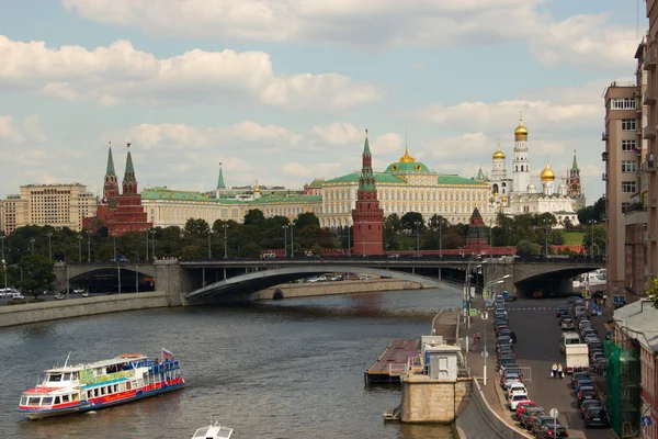 Moskou, weergave van het kremlin. Rusland — Stockfoto