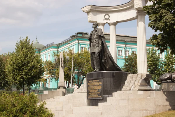 向亚历山大 ii 在莫斯科纪念碑 — 图库照片