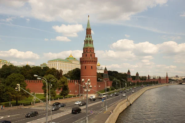 Moszkva, kilátás nyílik a Kreml. Oroszország — Stock Fotó