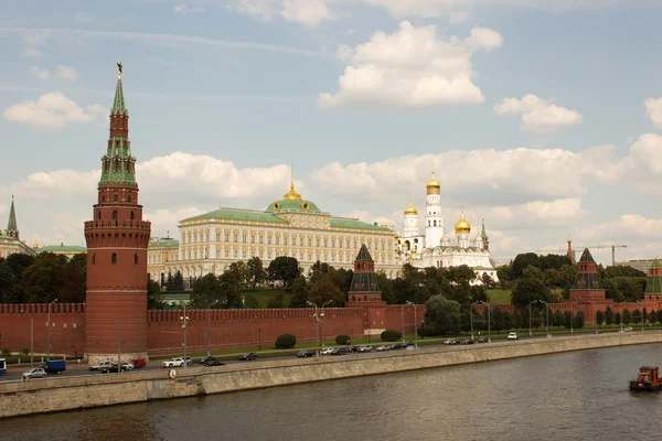 Moscú, vista del Kremlin. Rusia — Foto de Stock