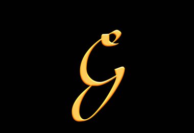 Modern lüks G harfi logo tasarımı. En İyi Tarz Yazı Tipi ve Marka Posteri, Davetiye