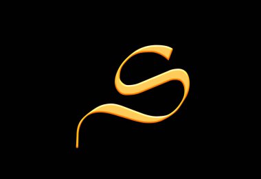 Modern lüks S harfi logo tasarımı. En İyi Tarz Yazı Tipi ve Marka Posteri, Davetiye