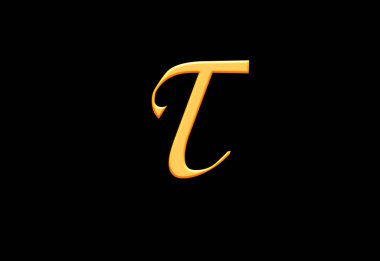Modern lüks T logosu tasarımı. En İyi Tarz Yazı Tipi ve Marka Posteri, Davetiye