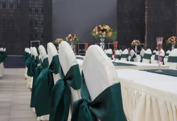 Параметри столу для весільних гостей Стокове Фото