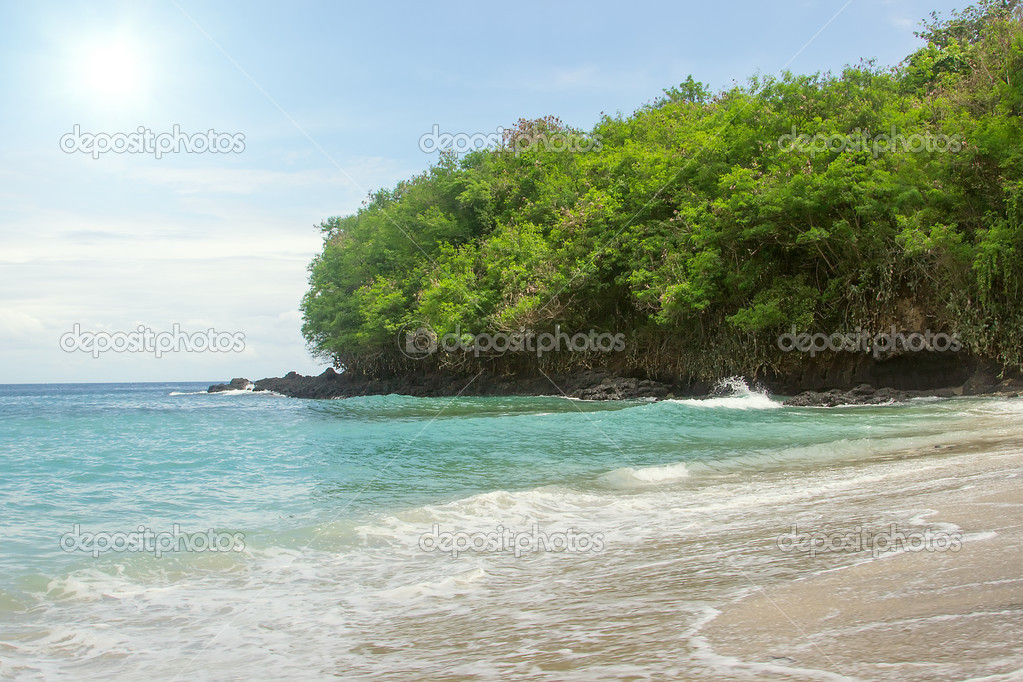 Destination Nature De Mer Sable Soleil Plage Fond Décran