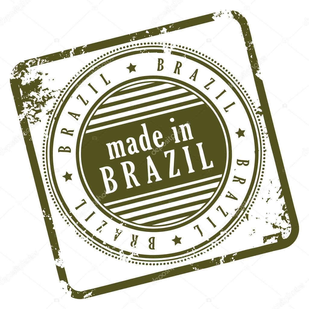 Made in Brazil stamp