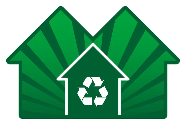 Sinal de reciclagem — Vetor de Stock