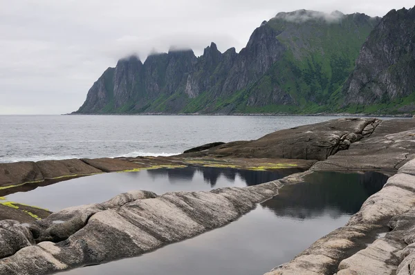 Paysage du nord de la Norvège — Photo