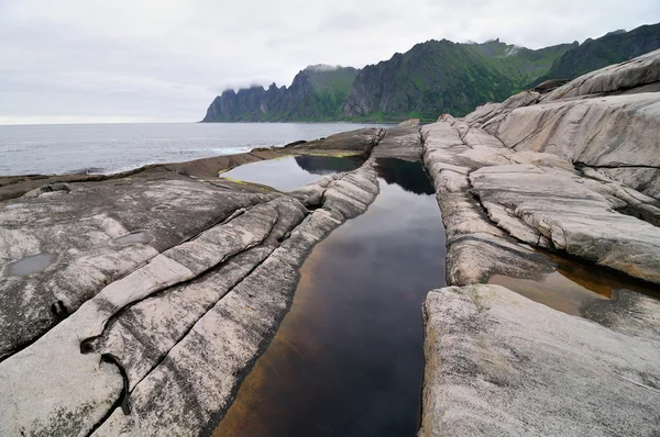 Paisagem do Norte da Noruega — Fotografia de Stock